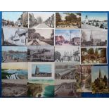 Postcards, Sussex, approx. 200 cards, mostly printed and artist drawn to include Littlehampton,