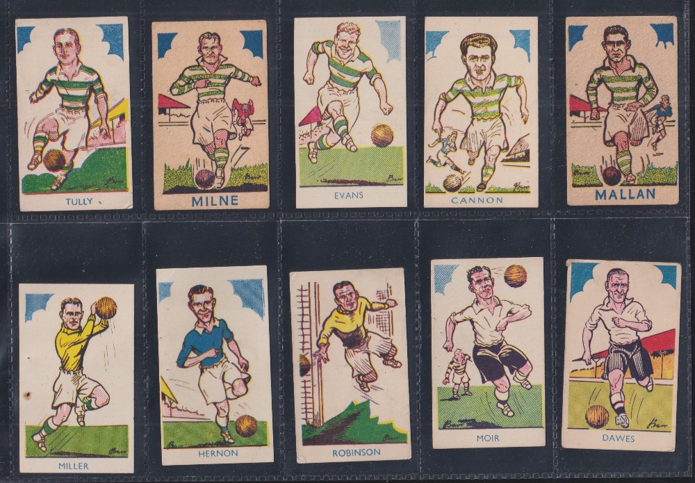 Trade cards, A J Donaldson, Sports Favourites (all football subjects) 84 cards, all featuring - Image 11 of 18