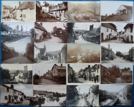 Postcards, Devon, a good topographical mix of approx. 127 cards of mainly Devon towns , villages,