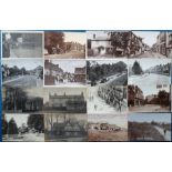 Postcards, Kent, a good collection of approx. 27 cards of Kent, all RPs inc. many street scenes