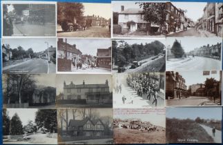 Postcards, Kent, a good collection of approx. 27 cards of Kent, all RPs inc. many street scenes