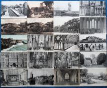 Postcards, a UK mixed LL selection of approx. 42 cards, inc. Sharnbrook Stn interior (no number)