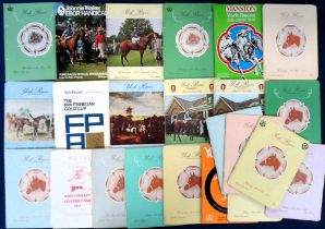 Horse Racing Racecards, York, a collection of 23 racecards, 1960's/70's including Yorkshire Oaks,