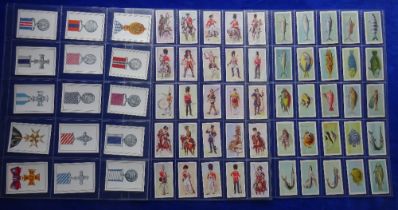 Cigarette cards, UTC (South Africa), 5 complete sets, African Fish, Aeroplanes of Today,