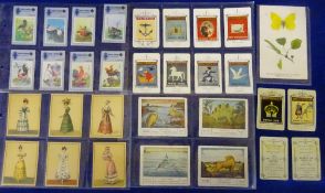 Trade cards, selection, including Whitbread Inn Signs (Metal, approx. 140, all with varying