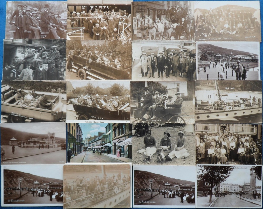 Postcards, a collection of approx. 75 cards of mainly Devon towns, villages, Social History, seaside - Image 2 of 2