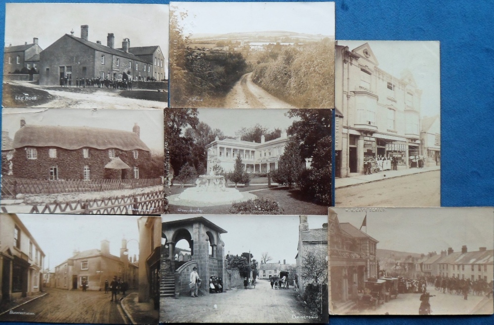 Postcards, Devon, an RP selection of approx. 24 cards of Devon published W.R Gay inc. Lee Moor - Image 2 of 2