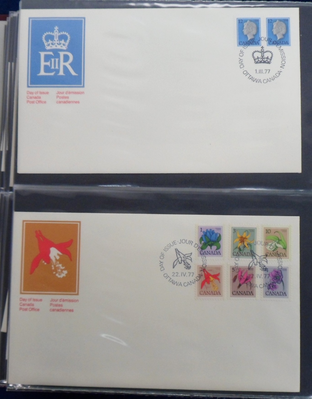 Stamps, Canada collection of first day covers 1971-1983 housed in 2 quality Pragnell-Rapkin - Image 3 of 4