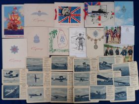 Militaria, post cards, greetings cards and photographs, 35+ to include RAF, ARP, AFS, Military