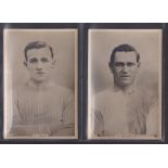 Cigarette cards, Phillips, Footballers (Premium Issue) 'P' size, 8 cards, all Footballers, nos