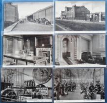 Postcards, London, a set of 6 cards featuring The Clement-Talbot Motor Works, Ladbroke Grove,