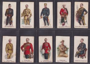 Cigarette cards, Smith's, Boer War Series (Coloured) (set 50 cards) inc. Baden-Powell (mixed