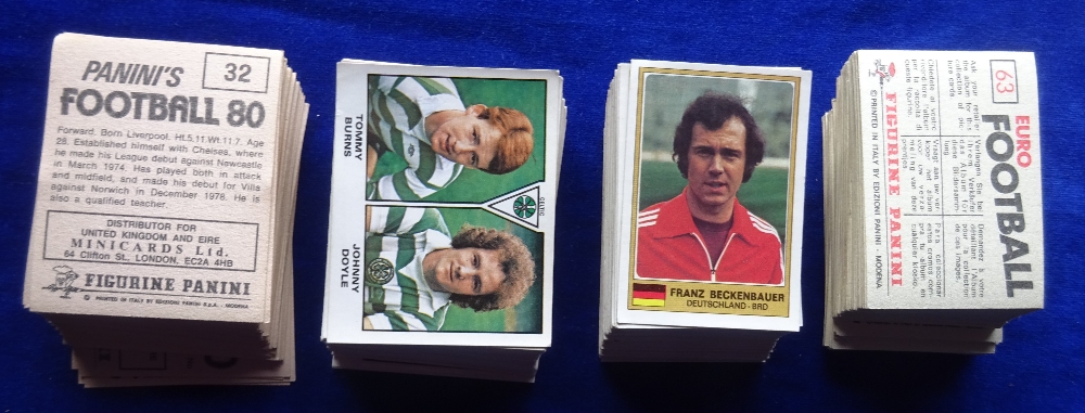 Trade cards, Football, approx. 310 Panini stickers from 2 series, Euro Football (180) includes Franz - Image 2 of 2