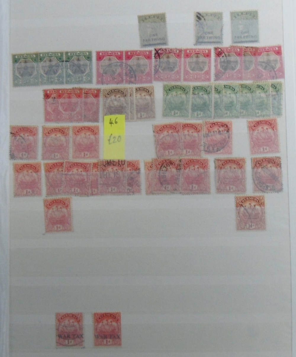 Stamps, Barbados, Bermuda and Cayman Islands duplicated collection mint and used housed in a quality - Image 4 of 6