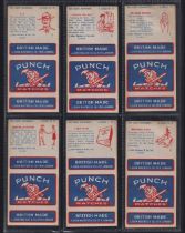 Trade cards Match labels, John Masters The Scout Movement, (set 30 labels) (light brown aging