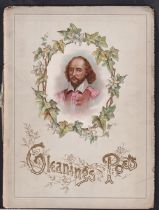 Printed album, USA, Anon (Hess & Co), 'Gleanings from the Poets' superbly illustrated album probably