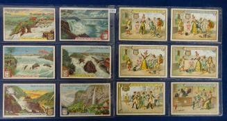 Trade cards, Liebig, a collection of 49 sets, S551-S600, missing only S570, mixed language editions,