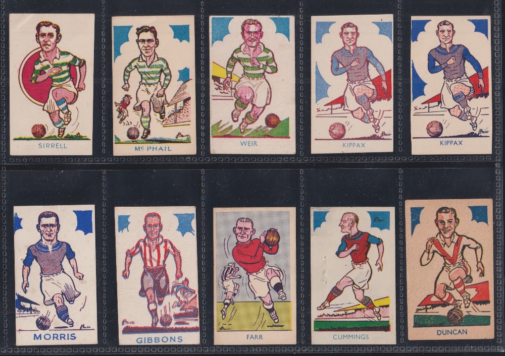 Trade cards, A J Donaldson, Sports Favourites (all football subjects) 84 cards, all featuring - Image 9 of 18