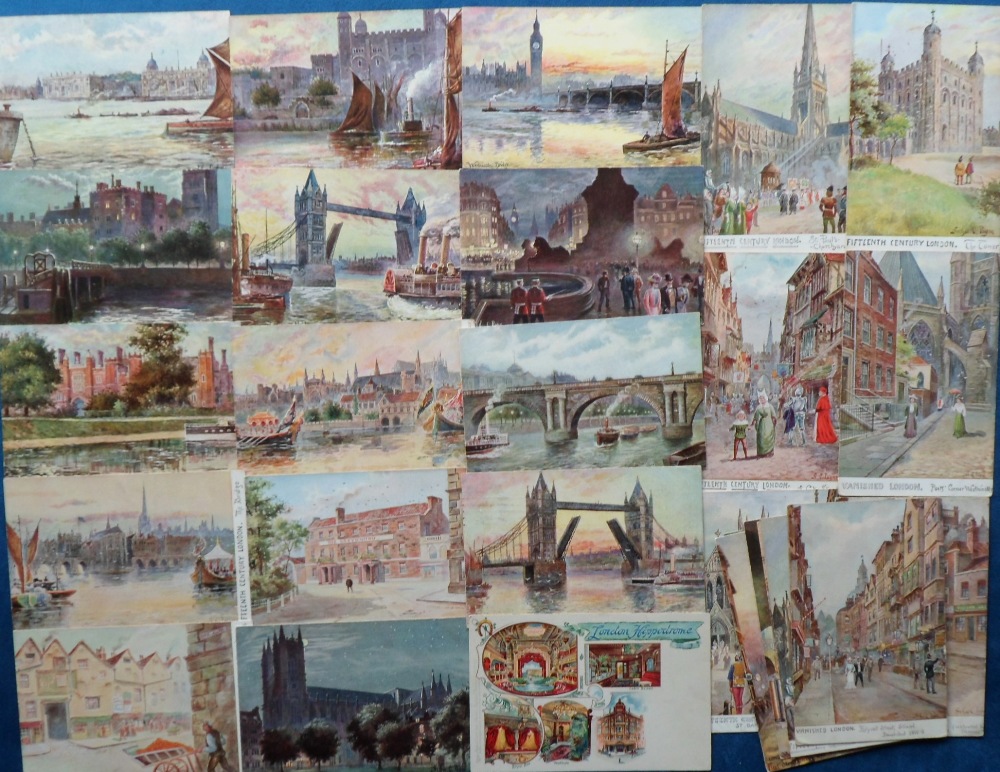Postcards, London, a selection of approx. 48 illustrated cards of London, inc. 26 illustrated - Image 2 of 2
