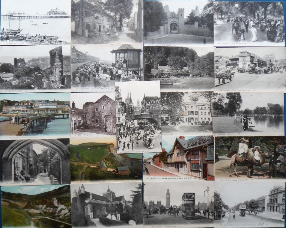 Postcards, a UK LL mix of 71 cards with London low numbers (11) inc. Covent Garden Market; high - Image 2 of 2
