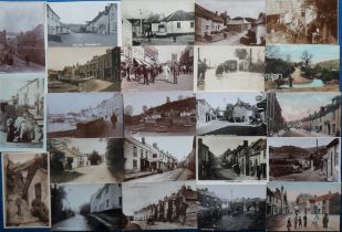 Postcards, Devon, a mixed selection of approx. 101 cards of mainly Devon, towns, villages, beach and