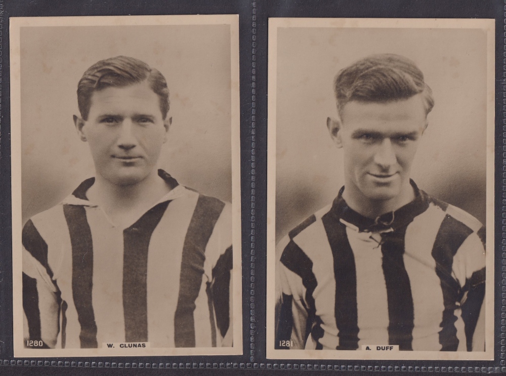 Cigarette cards, Phillips, Footballers (Premium Issue) 'P' size, 7 cards, all St Mirren Footballers, - Image 3 of 4