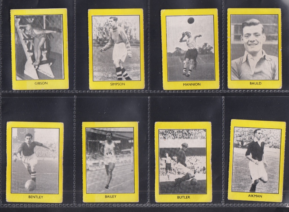 Trade cards, M.M. Frame, Sports Aces, 48 different cards, 8 'L' size, nos 1-8 and 40 'M' size, - Image 11 of 14