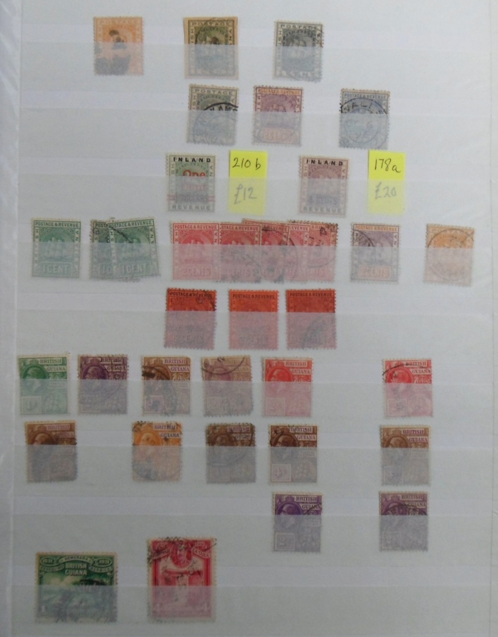 Stamps, Jamaica, British Guiana, Guyana & British Honduras duplicated collection mint and used - Image 3 of 5