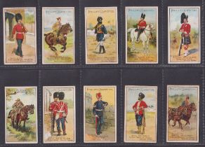 Cigarette cards, Phillips, Types of British Soldiers (M651-M675) (set, 25 cards) (gd)