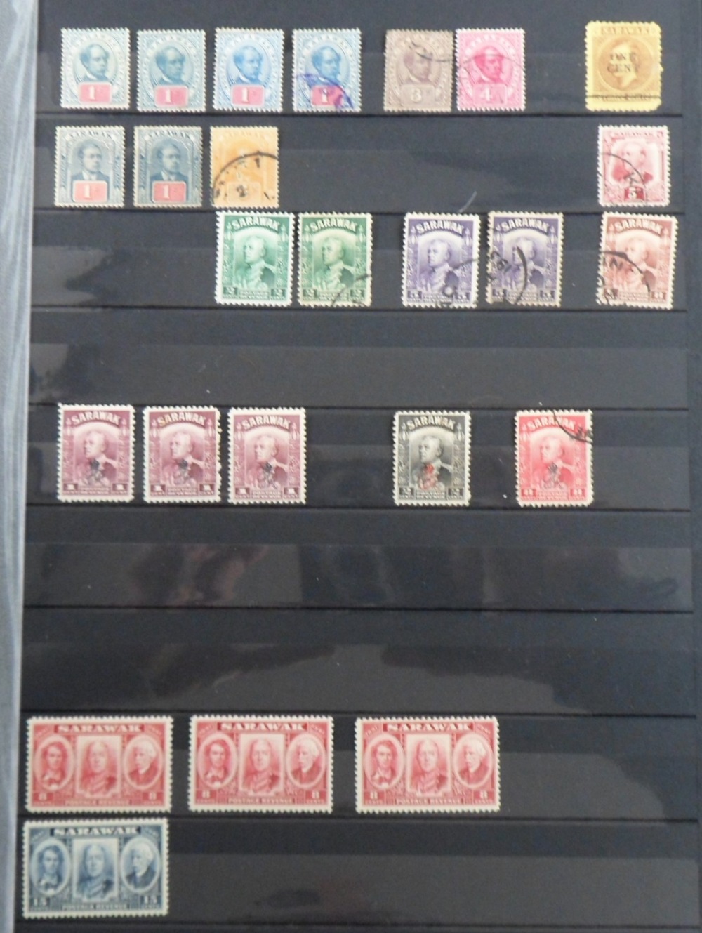 Stamps, North Borneo, Labuan, Sabah, Sarawak, Malay States and Straits Settlements duplicated - Image 3 of 6