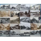 Postcards, Devon, a collection of approx. 53 cards of mainly Devon Post Offices, with RPs at