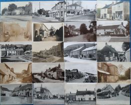 Postcards, Devon, a collection of approx. 53 cards of mainly Devon Post Offices, with RPs at