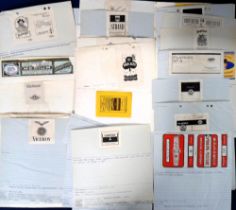 Tobacco, an interesting selection of 100s of registration documents for individual brands of