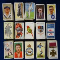 Cigarette cards, 60 apparently complete sets, not individually checked, 40 x Player's issues & 20
