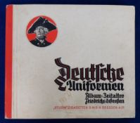 Trade cards, Germany Military, Sturm, Deutsche Uniforms, complete set in board cover album (gd/vg)