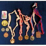 Marathon medals, a collection of 10 Capital City marathon medals from London 1983 (x2, one without