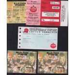 Rugby tickets, British Lions tour of South Africa, 1997, a selection of 5 tickets including the