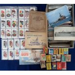 Postcards, Shipping, approx. 300 mixed age UK and foreign cards to include Cuban gun boat, The Guard
