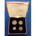 Coins, Maundy Money, 1863 set of four coins in more modern presentation box (gd)