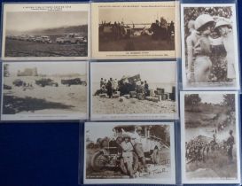 Postcards, Expeditions, to comprise 3 cards from The Court Treatt Cape to Cairo Motor Expedition,