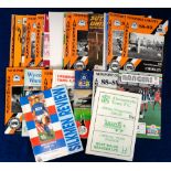 Football programmes, Newport County FC, 1988/89, collection of home & away programmes from the