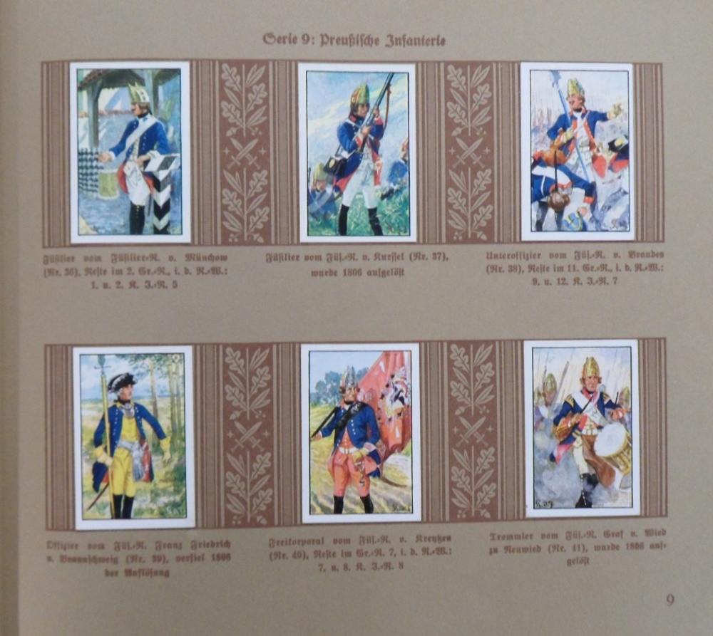 Trade cards, Germany Military, Sturm, Deutsche Uniforms, complete set in board cover album (gd/vg) - Image 2 of 4