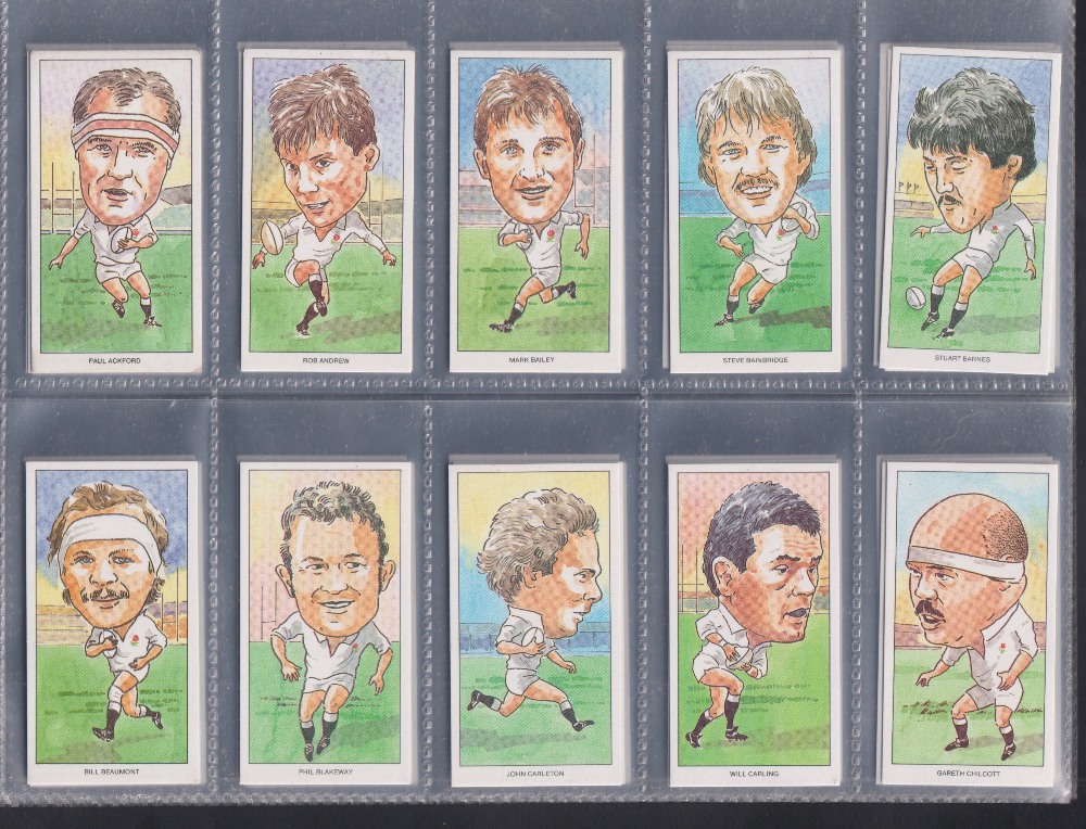 Rugby collectors cards, England 1890-1991 Rugby Football Union, Collectors Album containing set of - Image 2 of 2
