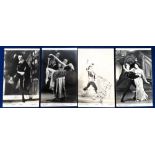 Autographs, Ballet, signed photo postcards, Robert Helpmann from Hamlet (2), Beryl Grey as Duessa in