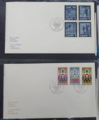 Stamps, Canada collection of first day covers 1971-1983 housed in 2 quality Pragnell-Rapkin