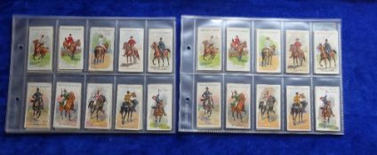 Cigarette cards, John Players, Riders of the World, 2 sets White Back and Cream Back plus