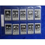 Cigarette cards, Cope Boxing Lessons, set 25 cards (vg)