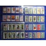 Cigarette cards, Gallaher 4 sets, The Reason Why, Trains of the World, The Zoo Aquarium, Tricks &