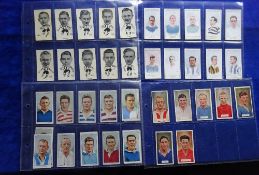Cigarette cards, Football, Sinclair Well Known Footballers (North East Counties), Ogden's Captains