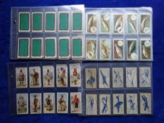 Cigarette cards, 8 complete sets, Churchman warriors of all Nations, Wills (3) Billiards, Fish &